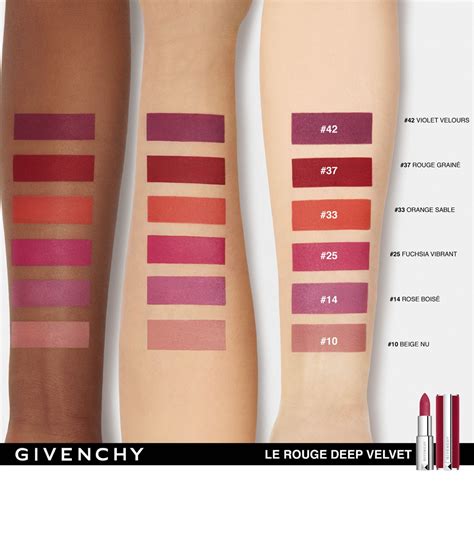 givenchy stiletto lipstick|givenchy deep velvet lipstick.